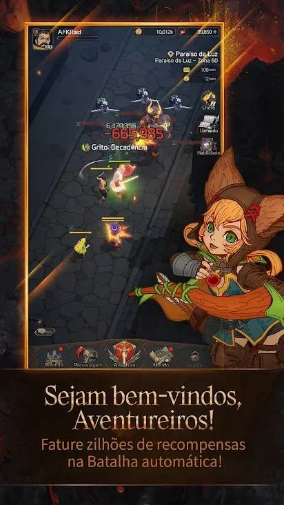 Confira o Chromatic Souls: AFK Raid, novo jogo RPG Idle da Com2Us!