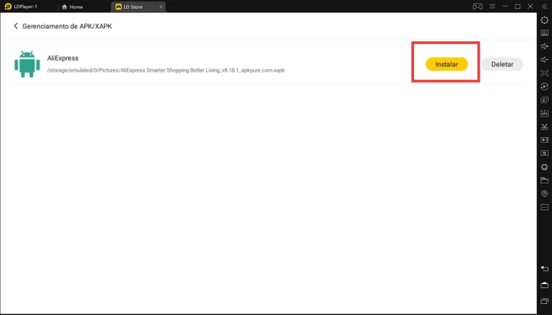 Como instalar o XAPK no LDPlayer