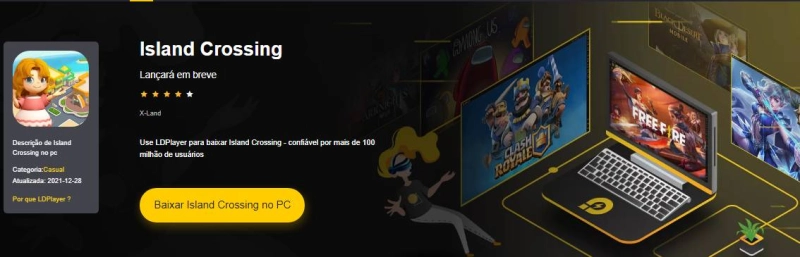 Explore e faça o seu pré-registro no Island Crossing, game casual da X-Land!