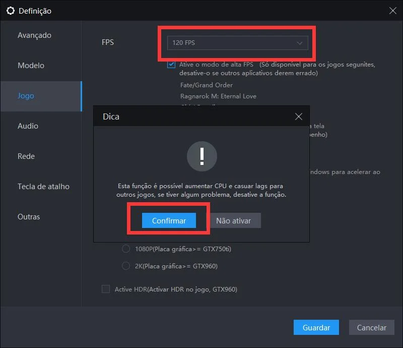 120 FPS: Configurações de Punishing: Gray Raven on PC