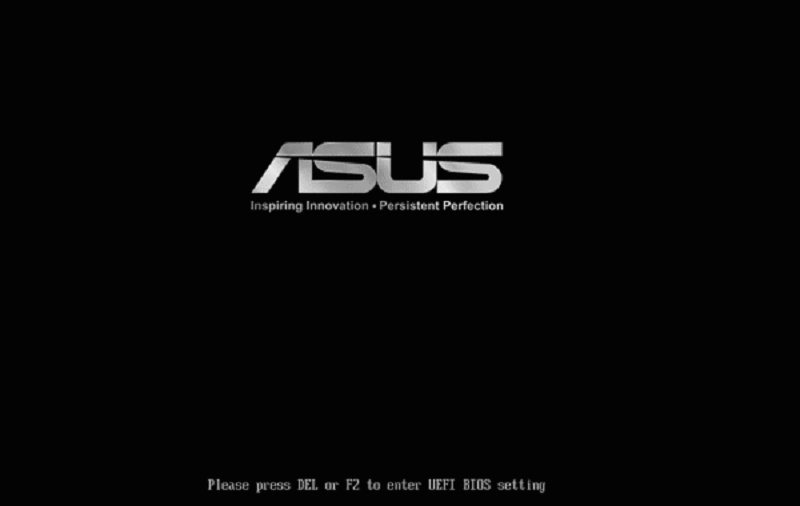 Método para entrar no Bios - ASUS