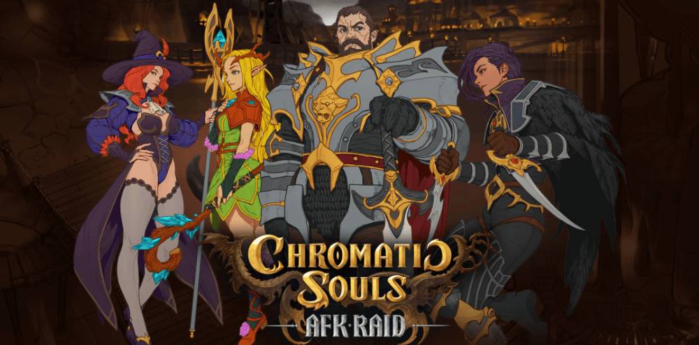 Confira o Chromatic Souls: AFK Raid, novo jogo RPG Idle da Com2Us