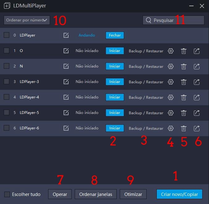 Introdução sobre LDMultiPlayer