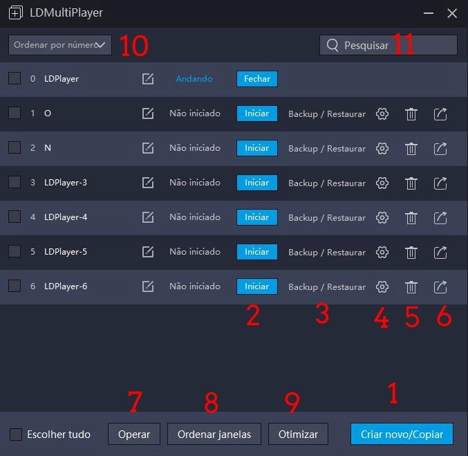Introdução sobre LDMultiPlayer
