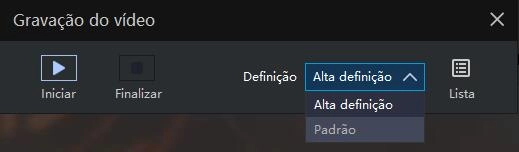 Como usar função de gravação de vídeo do emulador ?
