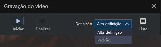 Como usar função de gravação de vídeo do emulador ?