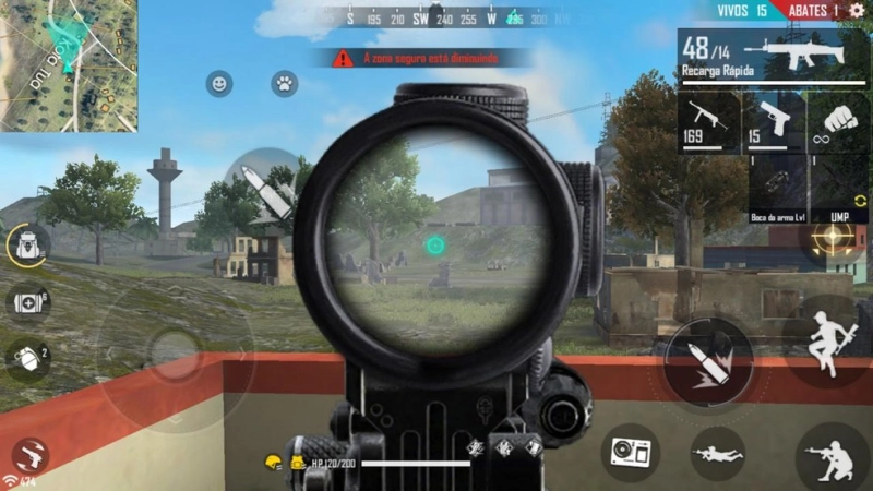 Melhores configurações de sensibilidade Free Fire para subir capa