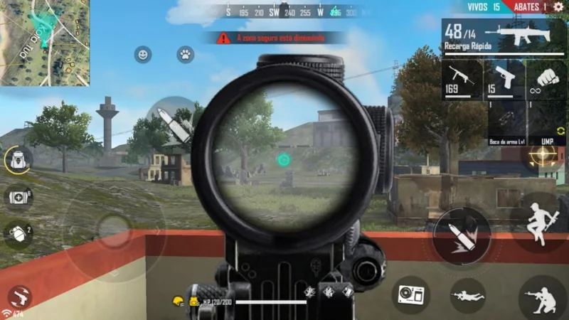 Melhores configurações de sensibilidade Free Fire para subir capa