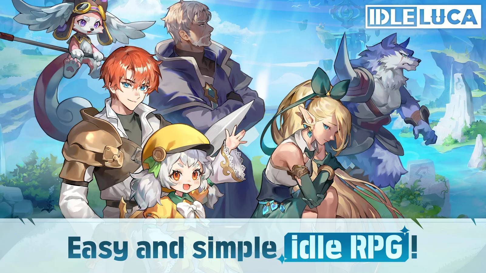 Conheça o IDLE LUCA, RPG NFT idle da novacore em pré-registro!