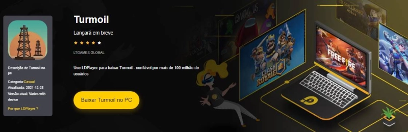 Turmoil, da Gamious receberá uma versão mobile, faça o seu pré-registro agora!