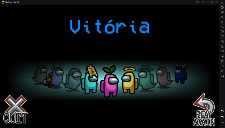 Among Us: Instrução de jogo