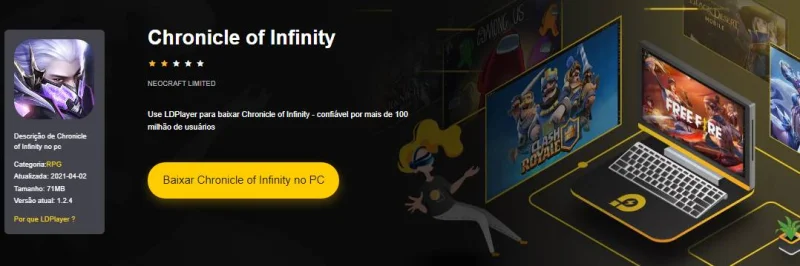 Conheça o Chronicle of Infinity, novo Action RPG da NEOCRAFT que está em pré-registro!