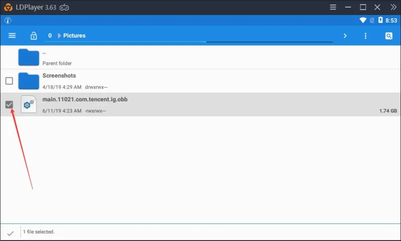 Como instalar o arquivo APK com dados OBB no LDPlayer?