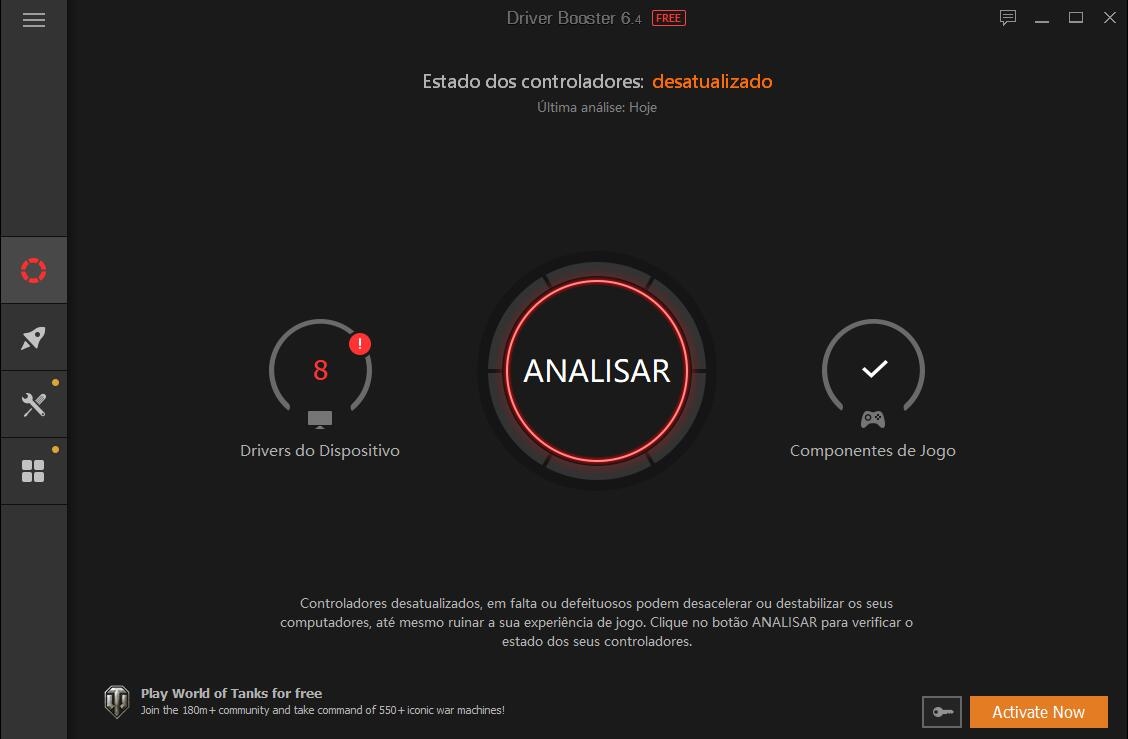 Atualize os drivers gráficos para aumentar o desempenho