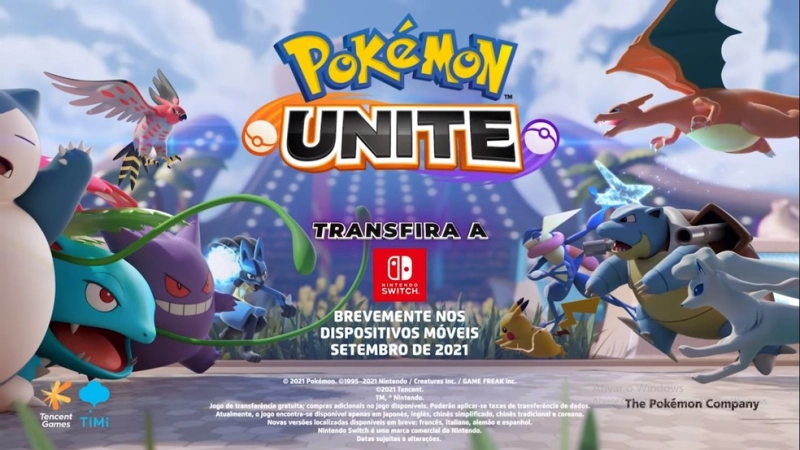 Pokémon UNITE: Introdução de Pré-registro