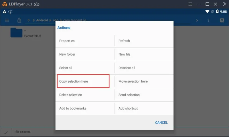Como instalar o arquivo APK com dados OBB no LDPlayer?