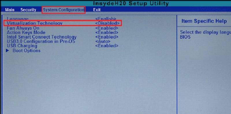 Método para entrar no Bios - Acer