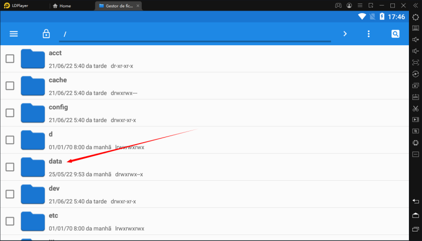 Como transferir arquivos entre o PC e o LDPlayer