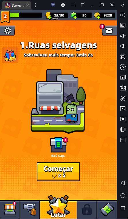 Enfrente uma horda de zumbis e adquira novas habilidades no Survivor.io!