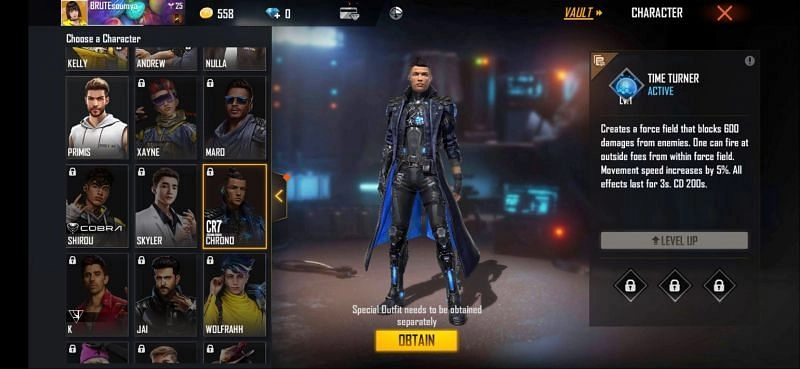 5 personagens mais caros do Free Fire após a última atualização