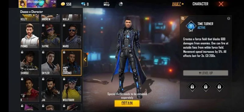 5 personagens mais caros do Free Fire após a última atualização