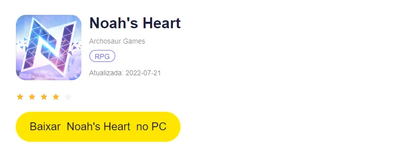 Noahs Heart: Conheça o Novo RPG de Mundo Aberto