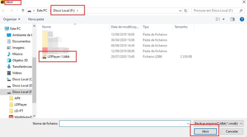 Como fazer backup e restauração no emulador ?