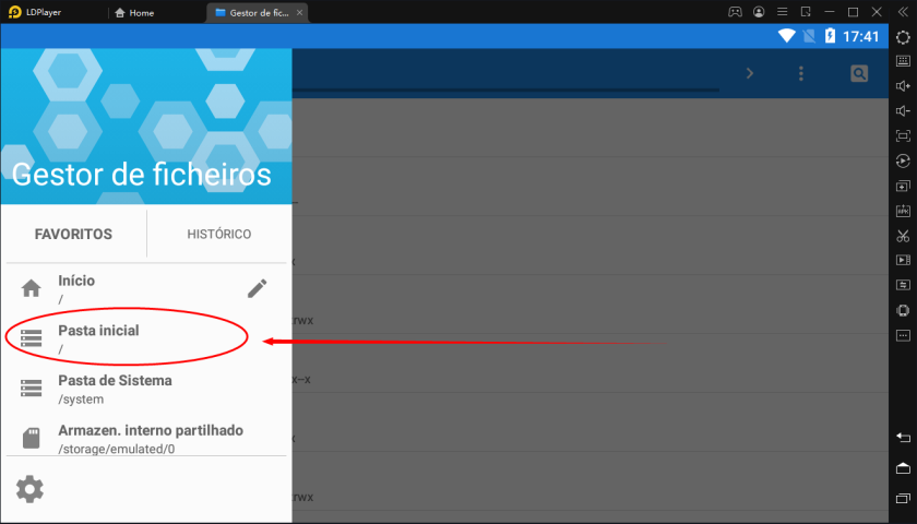 Como transferir arquivos entre o PC e o LDPlayer