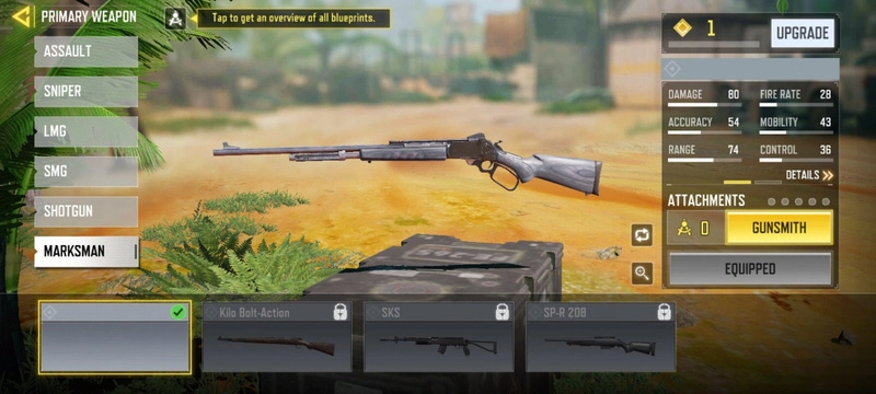 Call of Duty Mobile: Guia de armas de rifle de atirador MK2