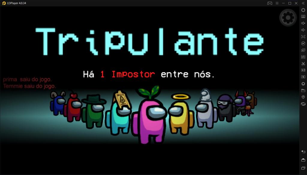 Among Us: Instrução de jogo