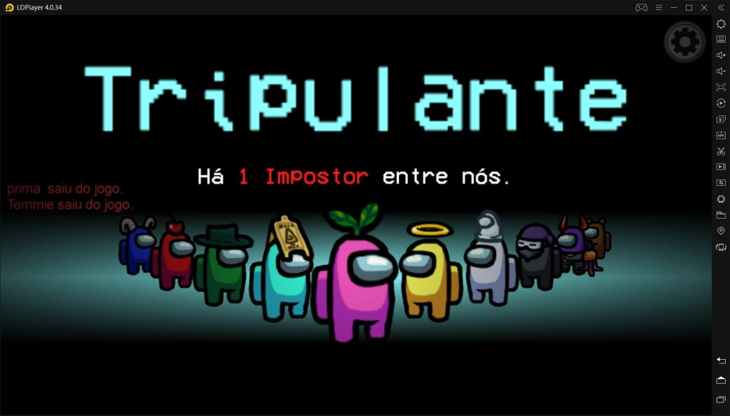 Among Us: Instrução de jogo