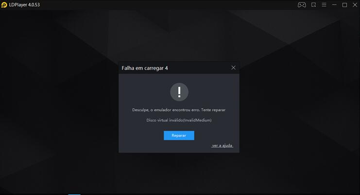 Disco virtual inválido - Maneira simples para resolver