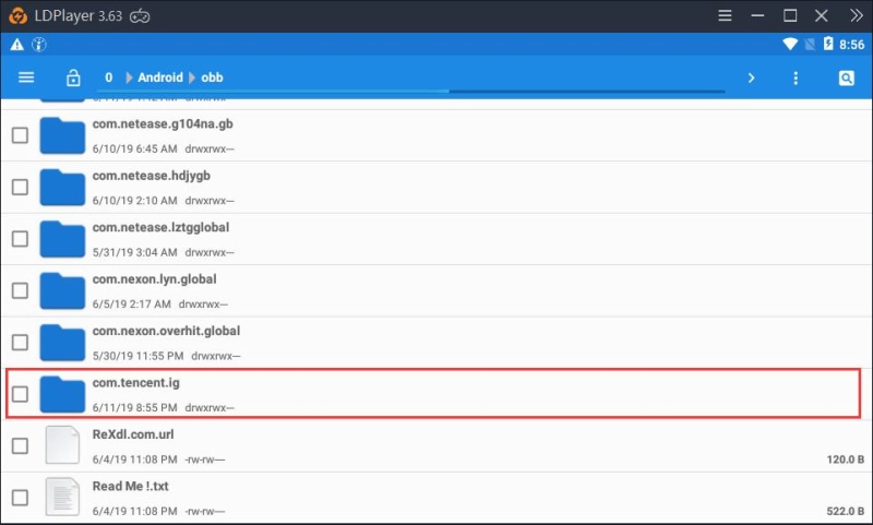Como instalar o arquivo APK com dados OBB no LDPlayer?