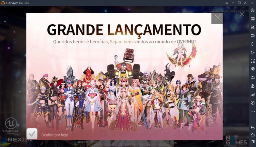 Como jogar OVERHIT em PC