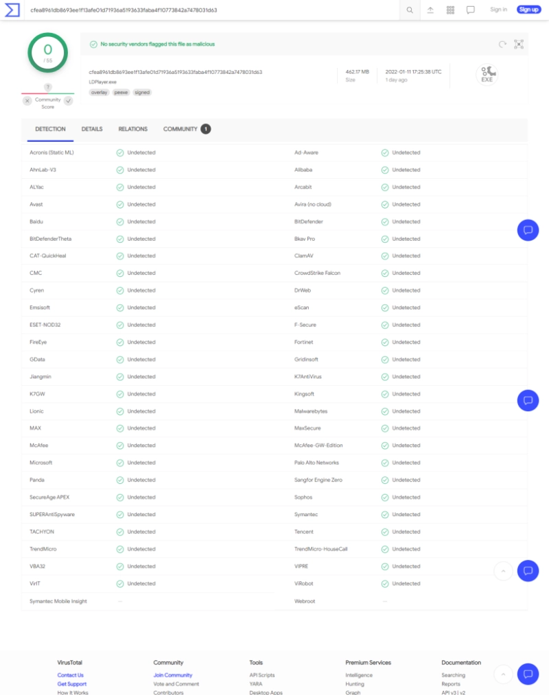 LDPlayer contém vírus ou programas agrupados?