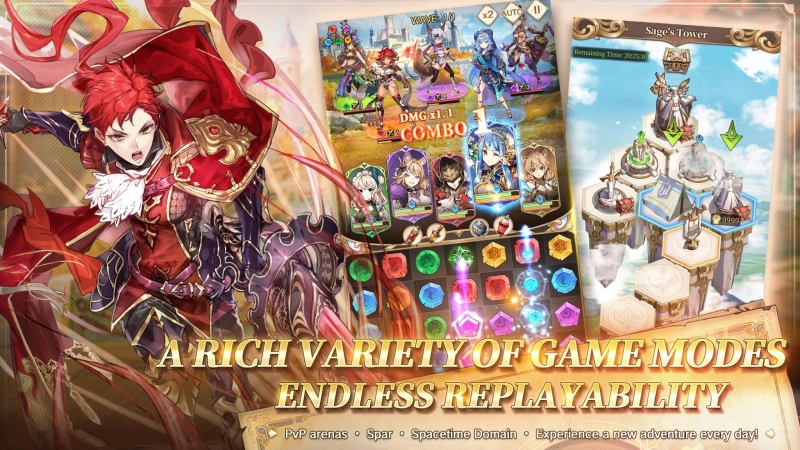 Aventure-se no Enigmites Prophecy, Puzzle RPG da Century Games que está em pré-registro!