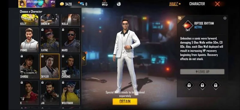 Lista de personagens Free Fire lançada em 2021 até agora