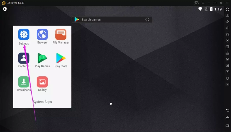 Como obter permissão de desenvolvedor no LDPlayer ?