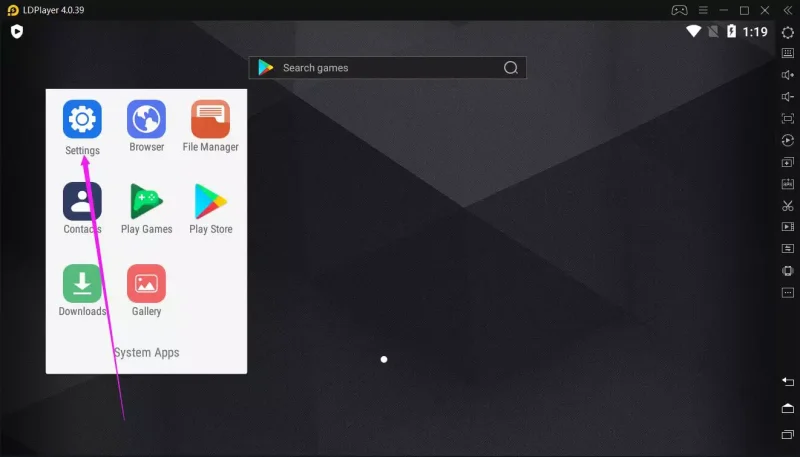 Como obter permissão de desenvolvedor no LDPlayer ?