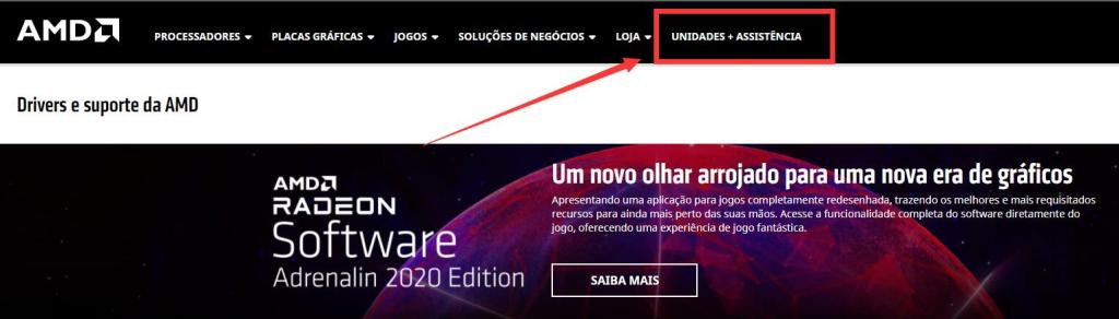 Como atualizar o driver gráfico