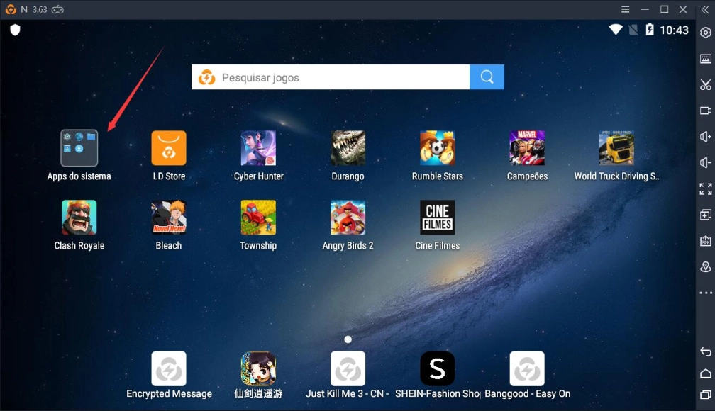 Desativar notificações no seu LDPlayer para reduzir o uso da CPU
