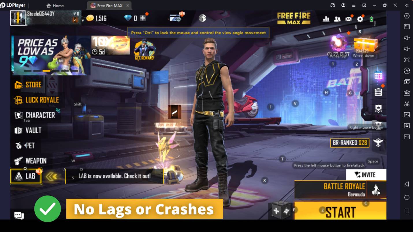 Baixe e jogue Free Fire MAX no PC com LDPlayer a 120 FPS