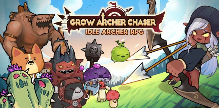 Jogo Idle Archer RPG entra em pré-registro, conheça o Grow Archer Chaser!