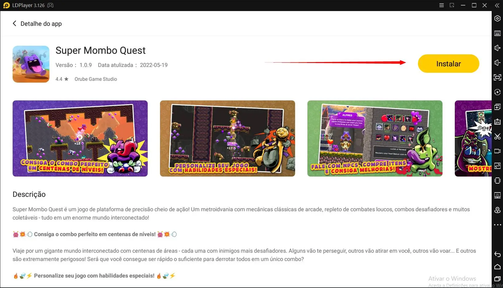 [Pausa para Café] Como jogar Super Mombo Quest no PC