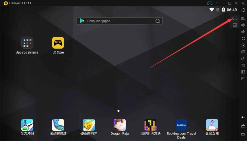 Como usa Gamepad no emulador |  Guia de uso de emulador