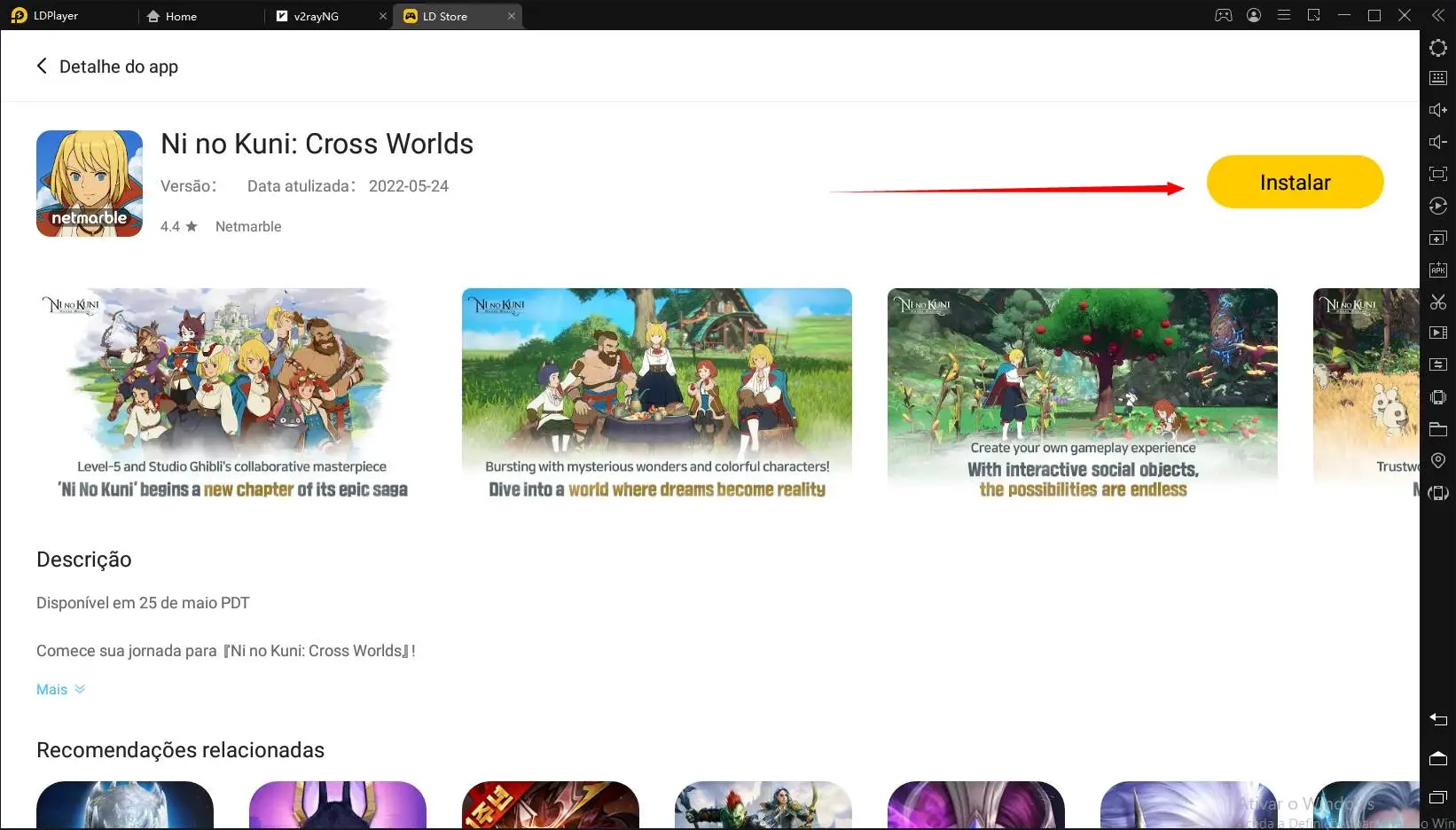 Como jogar Ni no Kuni: Cross Worlds no PC