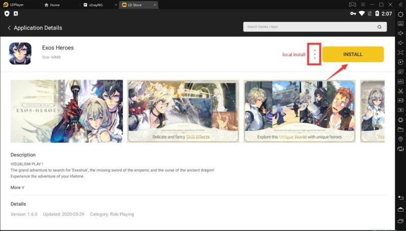 Como jogar Exos Heroes no PC
