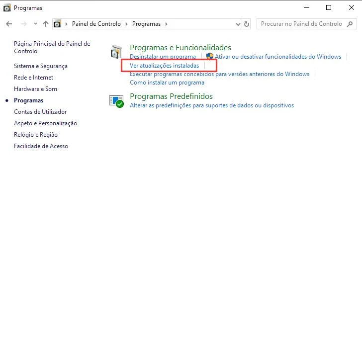 Solução de bug de emulador por causa de&nbsp;atualização KB4100347 do Windows 10