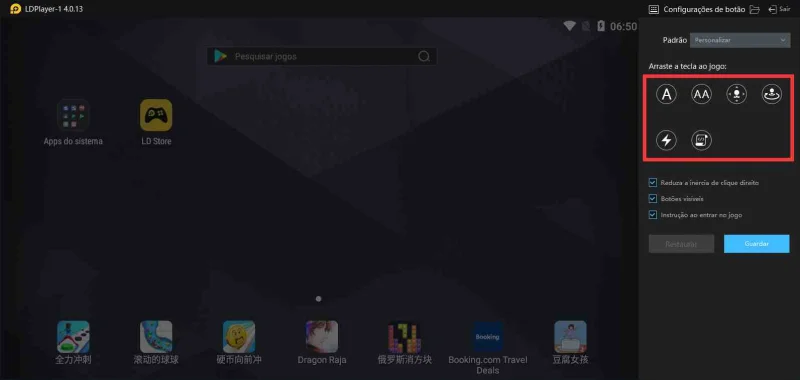 Como usa Gamepad no emulador |  Guia de uso de emulador