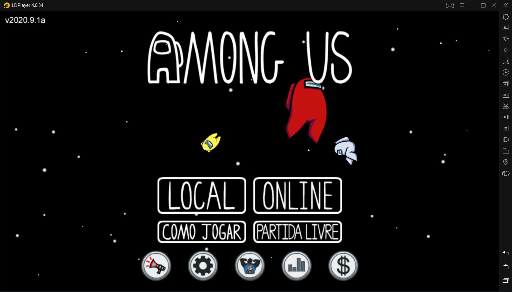 Among Us: Instrução de jogo